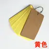 Cartões de Palavras em Inglês, Notas Adesivas, Livros Pintados à Mão, Cartões de Mensagem em Branco Coloridos para DIY Doodle, Cartões Retro de Alfabetização em Pinyin