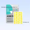 Patch de Hidrogel para Maquiagem para Acne, Patch de Remoção de Acne com Formato Especial, à Prova d'Água e Suor, Portátil, Estrela de Cinco Pontas Colorida, Fofo, Corretivo para Acne