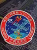 Emblema Vuelo 14 Aeroespacial de China Misión Shenzhou Parche de Velcro Módulo Experimental de la Estación Espacial Wentian Stab
