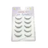 Grupo de Chicas Coreanas Pestañas Postizas de Seda Verde Recomendadas por Maquilladores Artificiales Naturales de Una Sola Pieza Pestañas de Hada Pura para Principiantes
