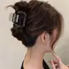 Pasador Cuadrado Simple para el Cabello para Mujer Estilo Nuevo 2023 Pinza de Tiburón Tocado Pasador de Gama Alta Pasador