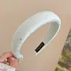 Faixa de Cabeça Esponjosa com Lantejoulas Estreladas para Primavera e Verão Versátil Exquisite Faixa de Cabelo Elástico de Cor Doce Clipe de Cabelo Acessório de Cabelo