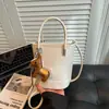 Bolsa de Diseño Vintage de Nicho de Alta Calidad Modelo Nuevo 2026 para Mujer Versátil Bolso Cruzado Bolso de Mano Bolso Cubo