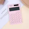 Calculadora Transfronteriza con Doble Fuente de Alimentación, Color Degradado, Alto Atractivo Estético, Calculadora Estilo Diosa, Calculadora de 12 Dígitos para Estudiantes Universitarios