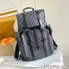 Mochila Nueva para Hombre Moderna Clásica Monograma Bolsa de Viaje Mochila de Montañismo Gran Capacidad Bolsa para Computadora Mochila Escolar Mochila Grande