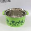 Olla Individual Pequeña Gruesa, Una Persona, Una Olla, Olla Pequeña Giratoria Comercial de Autoservicio, Cocina de Inducción, Olla Especial Anti-Escaldaduras para Shabu-Shabu