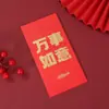 Sobres Rojos Personalizados con Diseño del Año del Caballo, Logo Estampado en Oro, Artículos Personalizados para Fiestas y Bodas, Sobres Rojos para Bloquear la Puerta en Bodas