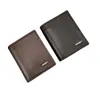 Cartera Vertical Gruesa y Cerrada para Hombre, Cartera Corta de Exportación Transfronteriza, Gran Capacidad, Múltiples Ranuras para Tarjetas, Cartera