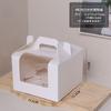 Caja de embalaje portátil para cupcakes, 1/2/4/6 tazas de mousse, pudín, taza de salvado, caja de embalaje para tarta de huevo con taza Maffin