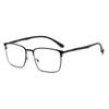 Gafas Jamie 3573 Estilo Coreano Modernas Retro con Montura de Metal para Hombre, Adecuadas para Uso de Negocios, Se Pueden Montar con Lentes Graduados, Gafas Anti-Luz Azul