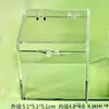 Caja Mineral para Gatos Caja de Espécimenes Minerales Caja de Exhibición de Cristales Caja de Colección Cubo de Plástico Transparente Caja S3.
