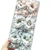 Novo produto quente: adorável pelúcia do gato KT morango, elásticos de cabelo infantis em formato de intestino com renda xadrez e desenhos de desenhos animados