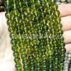 Cuentas redondas de cristal sintético multicolor de alta calidad, imitación de palomitas de maíz fantasma verde, cuentas sueltas de cristal, accesorios de joyería para bricolaje, venta al por mayor