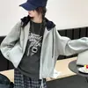 Ropa exterior de primavera y otoño para niñas, nuevo estilo 2026, chaqueta de cuero de moda para niños mayores, capucha desmontable, chaqueta de cuero infantil moderna