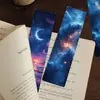 Fábrica de origen Serie Cielo Estrellado Set de Marcapáginas de Papel Creativo 24 Hojas/Paquete Regalo Literario Lote de Biblioteca para Estudiantes