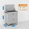 Caixa de Ferramentas com Peças de Hardware e Porta, Carrinho de Ferramentas Móvel para Armazenamento, Gabinete de Ferramentas de Alta Resistência, Gabinete de Armazenamento para Oficina de Fábrica, Reparo Automotivo