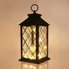 Luzes de Corda Lanterna de Vento Vela Eletrônica LED, Decoração de Feriado Enfeites de Mesa para Casa, Estoque Pronto de Fábrica, Fornecimento Transfronteiriço