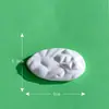 Adornos de paisaje en miniatura con personajes de dibujos animados de animales lindos: conejos, ardillas, pingüinos juguetones. Accesorios de resina en un estilo moderno y minimalista