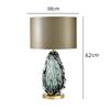 Lámpara de Mesa Decorativa de Cristal de Lujo Ligero Nórdico Moderna Simple para Sala de Estar, Dormitorio, Mesita de Noche, Hotel, Club, Lámparas de Escritorio de Cristal