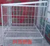 Jaula para Perros Reforzada con Ángulo de Hierro para Perros Medianos a Grandes Sólida Espesada Resistente a Mordidas Resistente a la Corrosión Criadero de Perros Pastor Alemán
