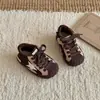 Little Shaoheng XSH "Botas de Concha" Tallas Infantiles 17-33 26 Invierno Punta Cerrada A Prueba de Patadas Protección para el Pie Estilo Coreano Moderno Genial Más Terciopelo