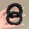Goma para el pelo con lazo de color oscuro estilo coreano para mujer, modelo nuevo de alta gama 2026, accesorio para el pelo, goma elástica para moño