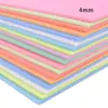 Cor de batida 8K placa de moldagem por sopro branco estampa infantil material terno dez cores diy pintura a4 papel de moldagem por sopro manual A4