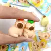 Borracha Fofa de Capivara Prêmios para Alunos do Ensino Fundamental Borracha Sem Resíduos Material de Papelaria Infantil