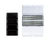 Caja de Hierro Vacía para Acuarela Sólida 48 Colores Portátil Empaque de Pintura Caja de Almacenamiento 24 Colores Portátil Bocetos Fondo Plano Ranura para Tarjeta