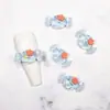 Celebridade online arte de unhas gelo transparente doce joias tridimensional cartoon adesivos de unha diamante simulação cor mágica diy resina acessórios atacado