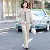 Conjunto de Dos Piezas de Otoño para Madres, Estilo Nuevo, Elegante, Rejuvenecedor, Casual a la Moda, Adelgazante, Moldeador Corporal, Conjunto Versátil