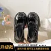 Zapatos Mary Jane de punta fina, modernos y casuales, estilo preppy para mujer, nueva colección primavera/verano 2026, con suela gruesa y un pequeño detalle de lazo