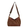 Bolso Cruzado de Hombro Único Fresco y de Moda Estampado con Lazo 2026 Nuevo Nube Casual Deportivo con Cordón Tendencia para Exteriores