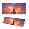 Alfombrilla de ratón gruesa extragrande de venta caliente transfronteriza, anime personalizado, caucho natural, alfombrilla de escritorio antideslizante, admite personalización según dibujos