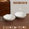 Cuencos y Platos de Color Bajo Esmalte Simples para el Hogar Estilo Retro Francés, Cuencos de Arroz de Cerámica, Cuencos de Arroz y Platos de Alto Valor