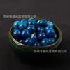 Cuentas sueltas de ágata rayado azul Jingyu con cuentas semiterminadas para accesorios tejidos a mano DIY pulsera material para abalorios