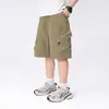 Roupas Infantis Zuoxi Shorts para Meninos Verão Finos Respiráveis 2026 Novo Estilo Shorts Cargo de Verão para Crianças Calças Tendência de Comprimento Médio