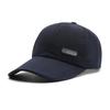 Versión coreana de gorra de béisbol para hombres y mujeres, primavera y verano, visera larga, bordado de letras, gorra protectora solar, sombrero para el sol, sombrero de sol de lona, moda