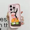Popular en Sitios Web Independientes, Divertida y Peculiar Chica Sacándose los Mocos Funda de Teléfono de Cobertura Total para iPhone17, Funda Suave de Silicona para Apple 18Pm