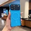 Adequado para iPhone 18 Pro Max, capa de celular magnética anti-queda de quatro cantos, capa protetora Apple 17 com sensação de pele, cobertura total 16