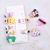 [set de 10 piezas] pinza para el cabello para niños caricatura linda princesita no lastima el set creativo punto niña pinza lateral