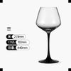 Copa de Vino Borgoña Grande Venta al por Mayor Hogar Lujo Creativo Cristal de Cristal Copa de Cáliz Copa de Vino de Panza Grande Proveedor