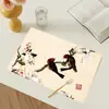Nuevo Tapete de Té Estilo Chino, Impermeable, Resistente al Aceite, Secado Rápido, Tapete de Mesa de Cuero de PU, Una Pieza en Stock, Personalización al por Mayor