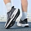 Tênis de Corrida Popcorn de Carbono de Alta Qualidade, Novo para o Verão, Vazado, Respirável, Jacquard, Confortável, Esportivo Casual