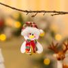Exportación Transfronteriza 2025 Nueva Colección de Colgantes de Muñecos de Tela Regalos Pequeños de Navidad Adornos Colgantes para Árbol de Navidad