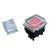 Tampa Impermeável Tipo Interruptor de Barco Kcd4 Silicone Transparente Exterior Resistente a Óleo e Poeira Máquina de Solda Interruptor Rocker Cobertura Protetora