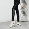 Novedad de Primavera Moda Leggings con Incrustaciones de Diamantes Ropa Exterior para Mujer Leggings Cálidos Forrados de Felpa Talla Grande Ajustados Pantalones hasta el Tobillo