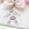 Accesorios de Joyería Estilo Coreano DIY Hecho a Mano Decoración de Pasador Corona Pequeña Favorito de Bebés y Niños Artículo de Moda Tendencia Caliente