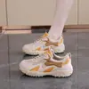 2905 Zapatos Deportivos para Mujer Estilo Nuevo Primavera y Otoño Zapatos Casuales Versátiles Versión Coreana Ins Zapatillas de Senderismo para Mujer
