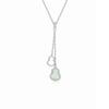 Colar de Prata de Lei S925 Cabacinha da Fortuna para Mulheres com Borlas, Luxo Leve Nicho Novo Estilo Chinês Pingente de Jade Hetian Natural de Alta Qualidade